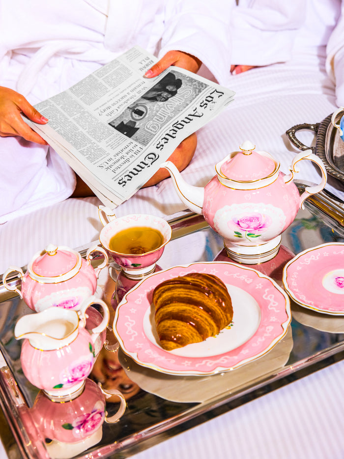 Marilyn Monroe Hollywood Bloom™ Limited Edition, Blush Pink Tea Set of 3