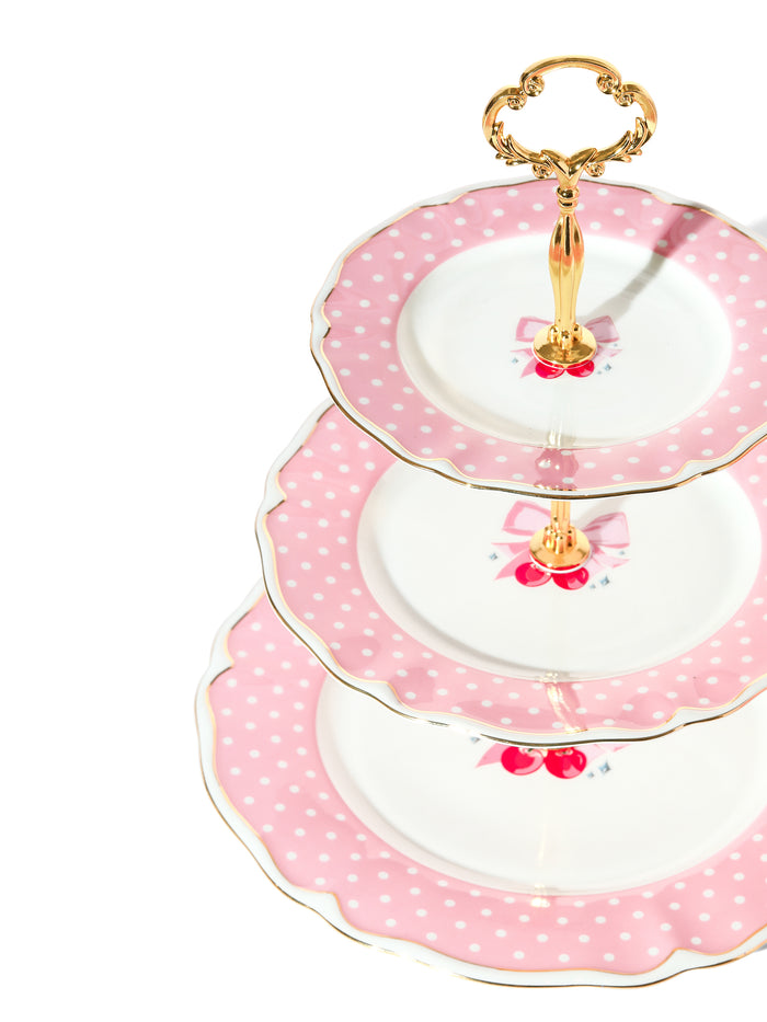Marilyn Monroe Romance Edit™ Limited Edition, 3-Tier Cake Stand, Pink