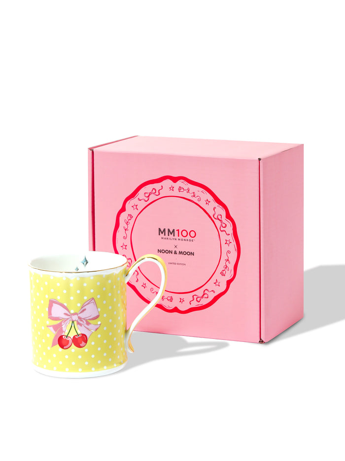 Marilyn Monroe Romance Edit™ Limited Edition, Mug & Tea Cup Set, Yellow