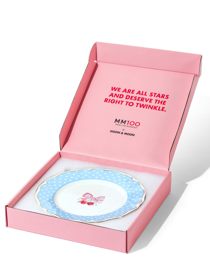 Marilyn Monroe Romance Edit™ Limited Edition, Plate, Blue, 9 Inch