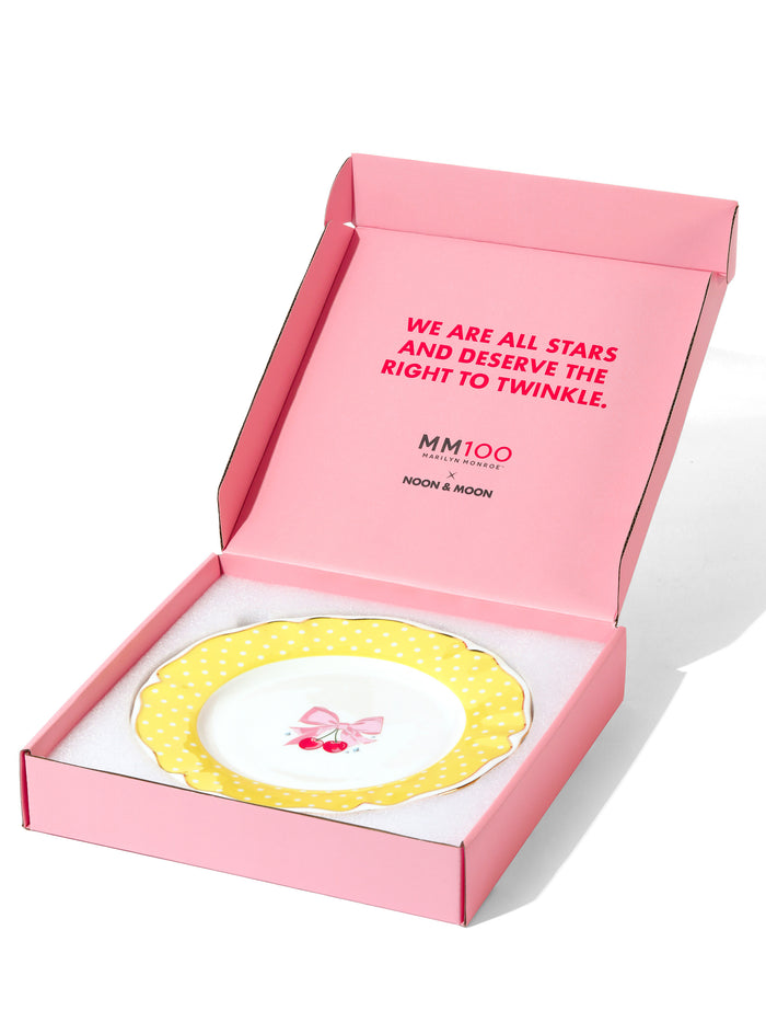 Marilyn Monroe Romance Edit™ Limited Edition, Plate, Yellow, 9 Inch