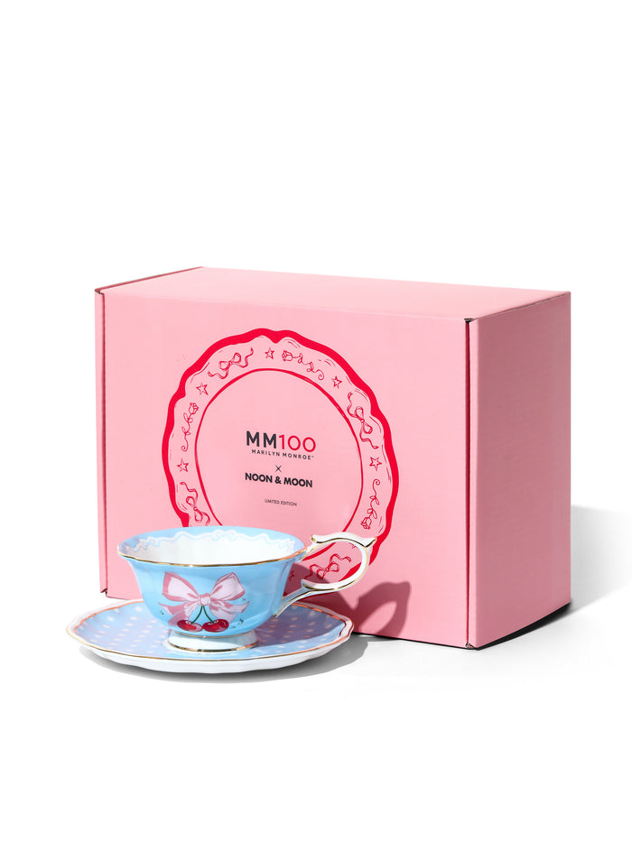 Marilyn Monroe Romance Edit™ Limited Edition, Mug & Tea Cup Set, Blue