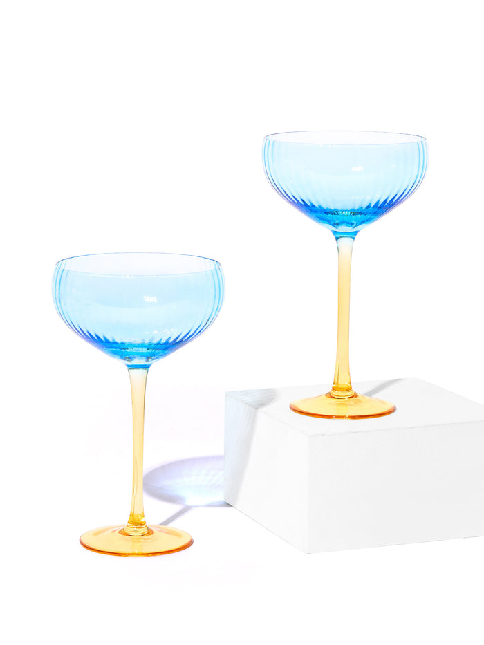 Marina Coupe Cocktail Glass, Ripple