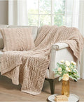 Martha Stewart Collection Chenille Throw - Machann.com