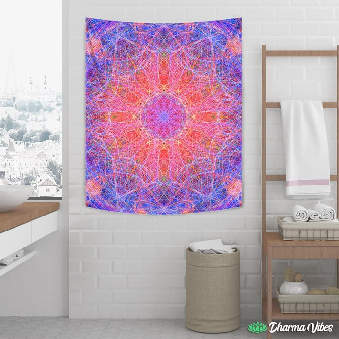 METACRONIC TRIP by YantrArt Tapestry
