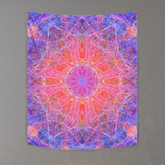 METACRONIC TRIP by YantrArt Tapestry