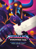 Metallica Winnipeg 2018 by James White, 18" x 24" Lithograph