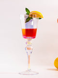 Mia Iridescent Retro Wine Glass