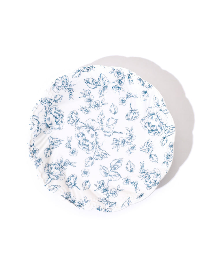 Midnight Rose Dinner Plate Set of 16