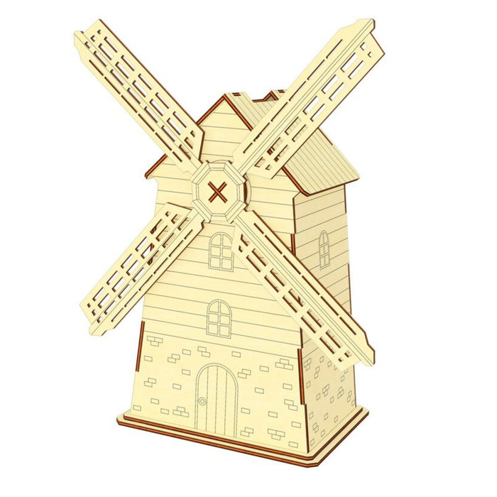 Mill Money Box with Rotating Screw - Glowforge