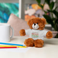Money Is A Tangible Form Of Love Energy Stuffed Animal | Black Queer Affirmation