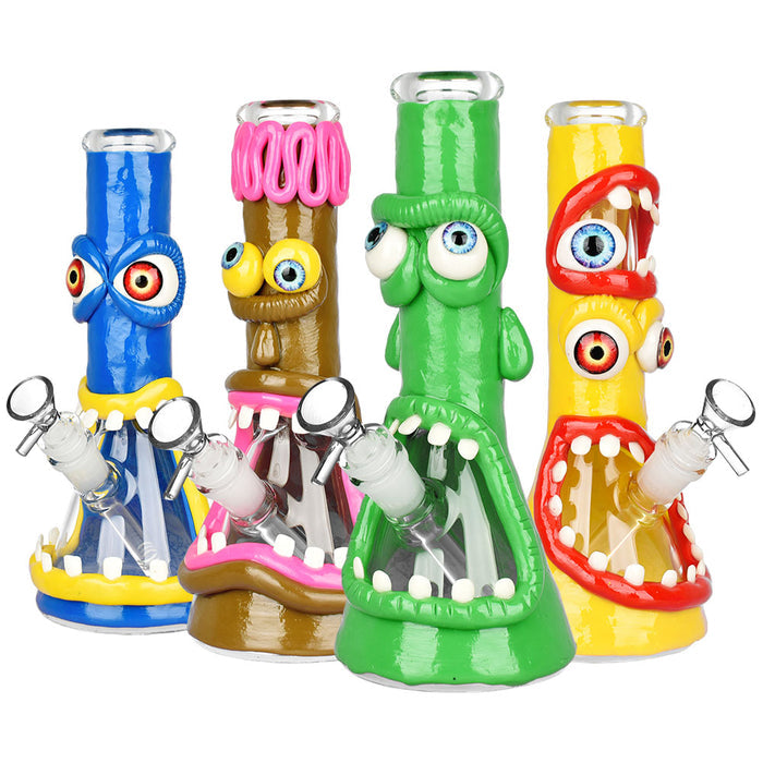 Monster 3D Beaker 10" Beaker Bong