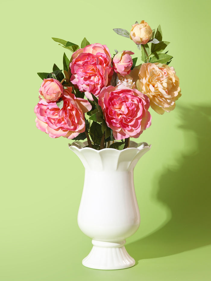 Moonwhite Bell Vase