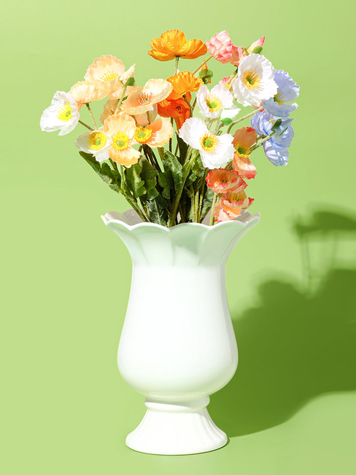 Moonwhite Bell Vase