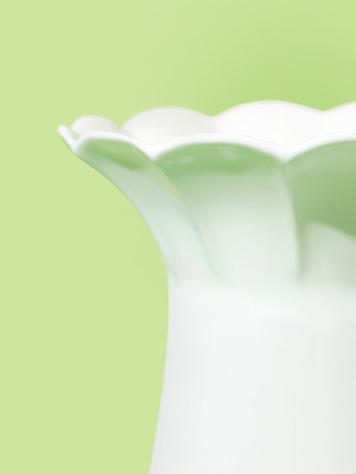Moonwhite Bell Vase