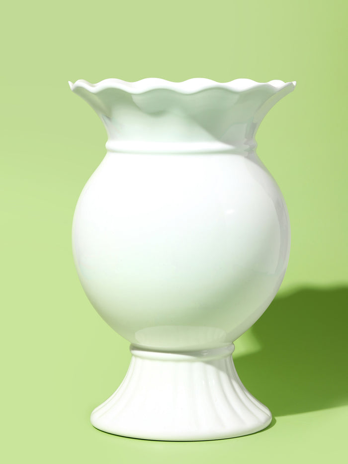 Moonwhite Cloud Vase