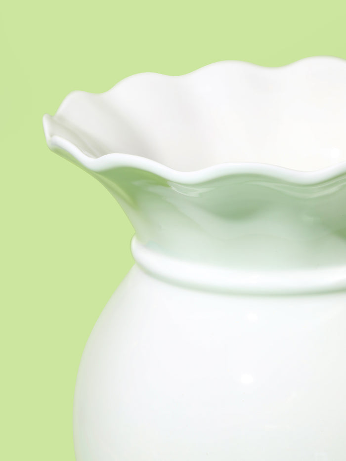 Moonwhite Cloud Vase