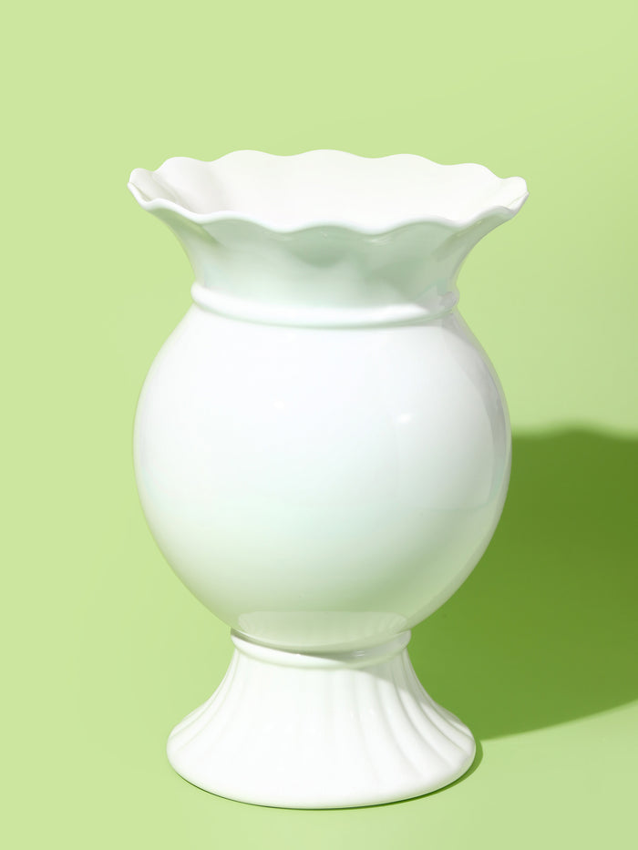 Moonwhite Cloud Vase