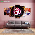 Multicolored OM by McAshe 5-Piece Canvas