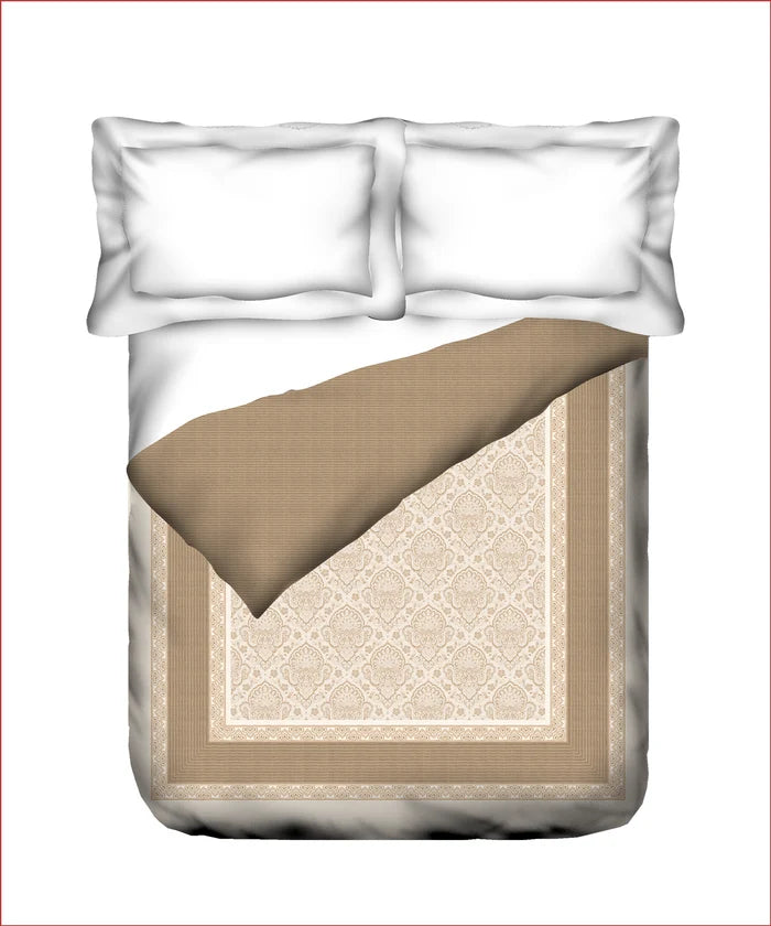 Nectarsoft Elite Double AC Comforter, Darla| 400 TC Cotton Shell 150 GSM Polyester Filling