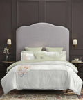 Nectarsoft Elite King Bedsheet Set, Mizuki| 400 TC Cotton| 4 Pillow Covers