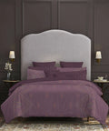 Nectarsoft Elite King Bedsheet Set, Rose Dust| 400 TC Cotton| 4 Pillow Covers