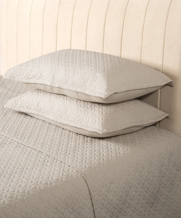 Nectarsoft Italian Retreat King Bedcover Set, Linen|90 GSM Cotton|3 Pc Set