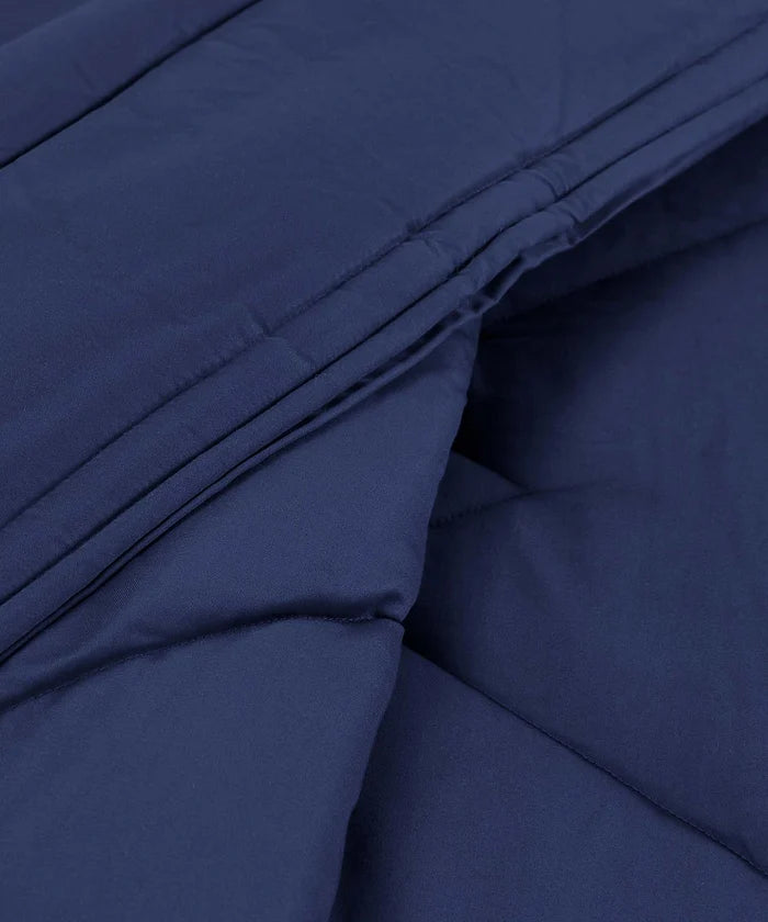 Nectarsoft Signature AC Comforter,400 Tc,  Metallic Blues
