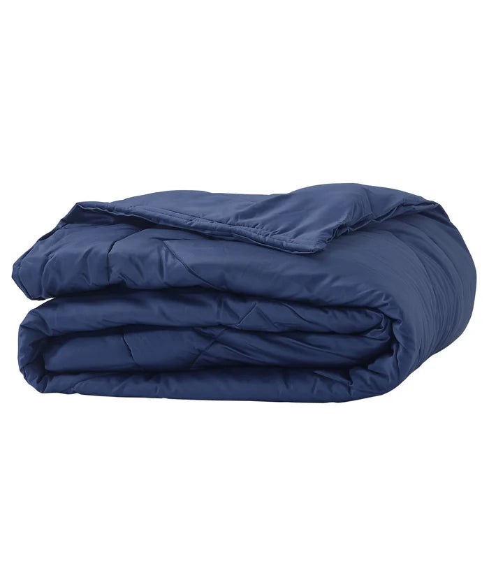 Nectarsoft Signature AC Comforter,400 Tc,  Metallic Blues