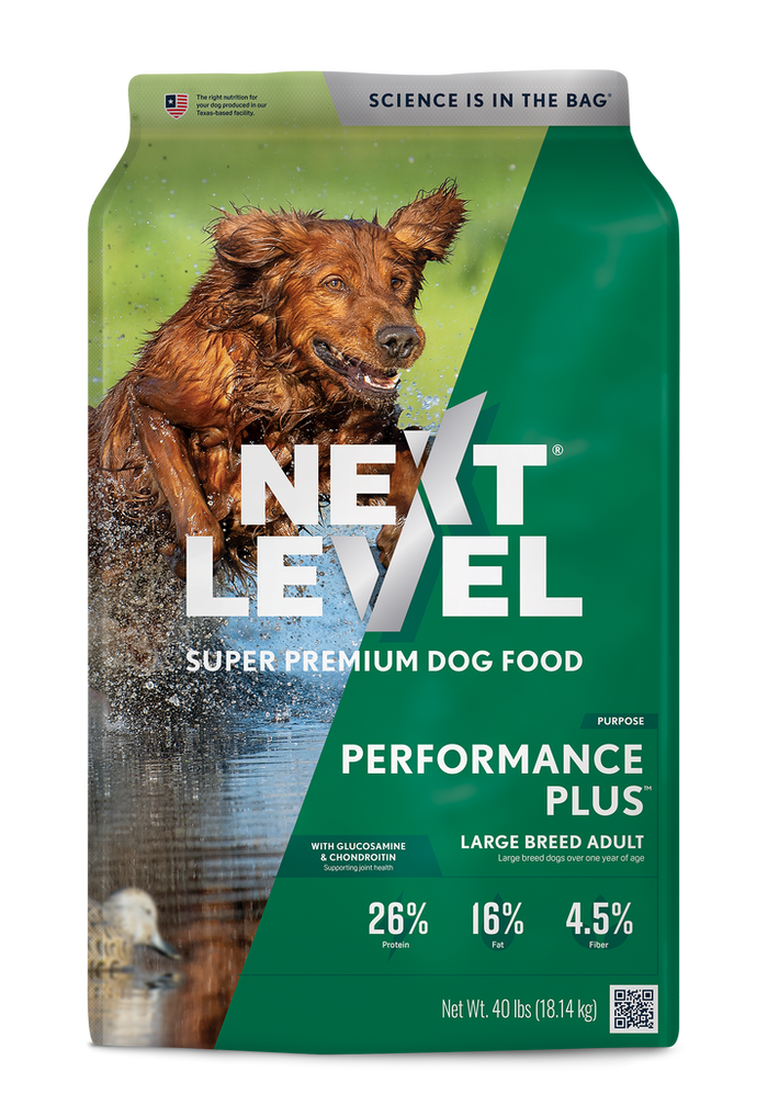 Next Level Super Premium Dog Food Performance Plus™
