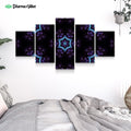 Night Session Visions 2 by Cameron Gray 5-Piece Canvas