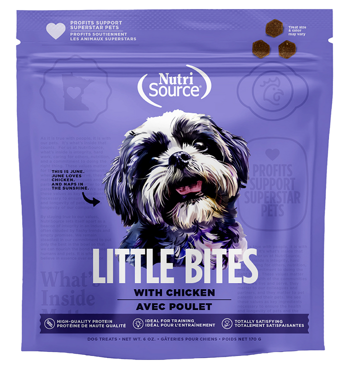 NutriSource Chicken Little Bites Dog Treats