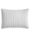 Oake Jersey Quilted King Pillowshams, Fog grey - Machann.com