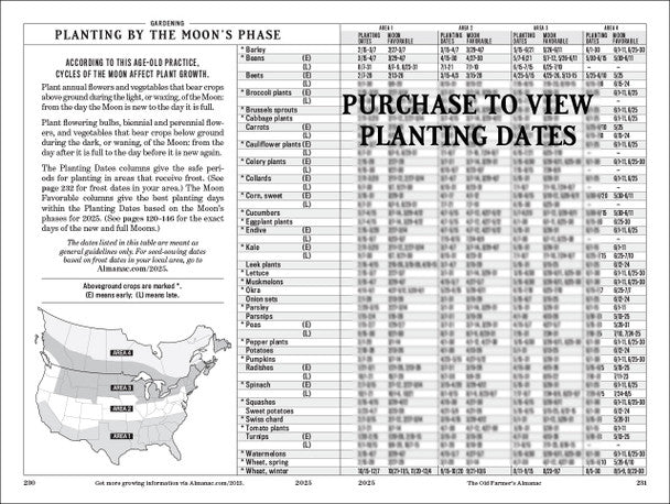 Old Farmer's Almanac 2025