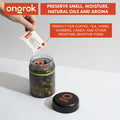 Ongrok 500ml Child Resistant Jars 2 Pack