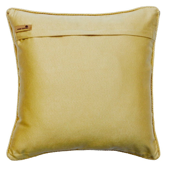 Orange Dusk - Orange Jacquard Throw Pillow Cover