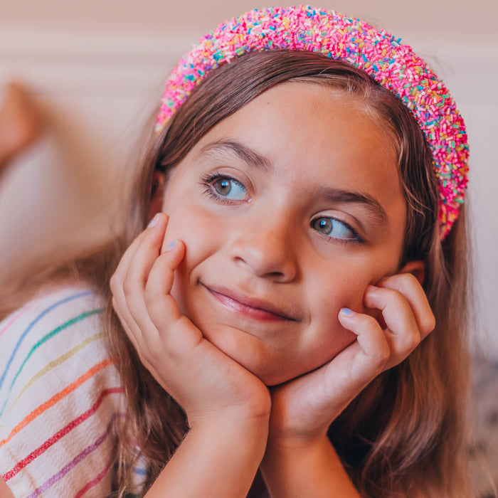 Padded Sprinkles Headband