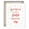 Partner Lover Valentine - greeting card