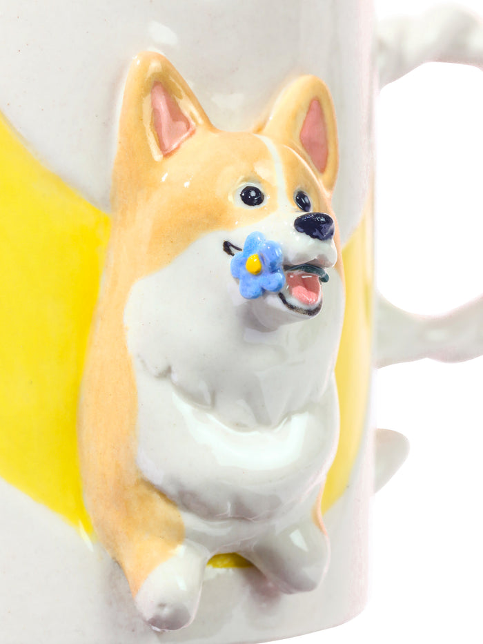 Pawgarden Coffee Mug, Corgi