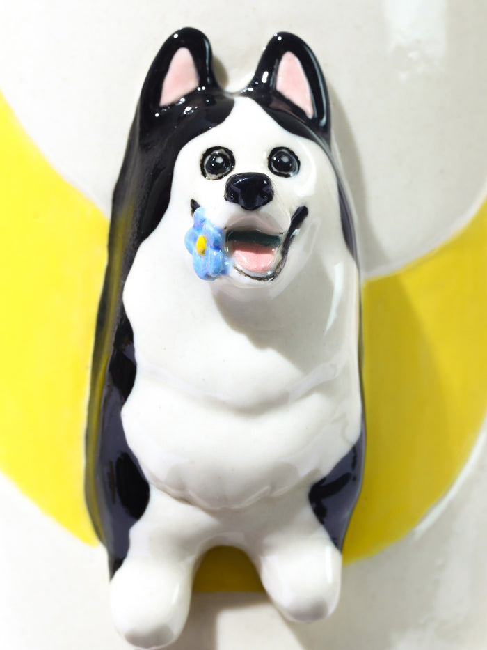 Pawgarden Coffee Mug, Husky