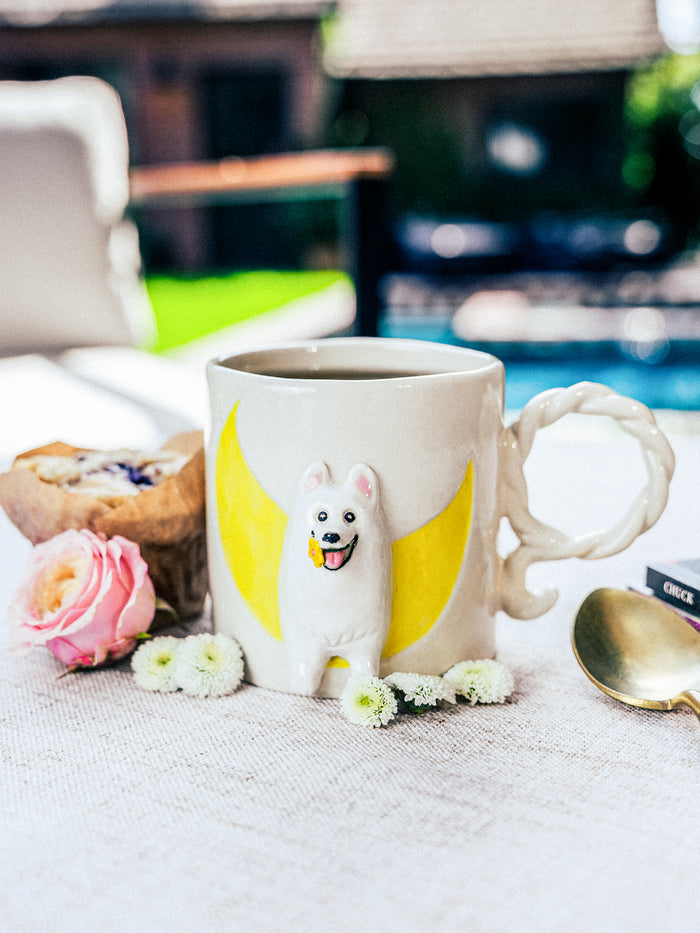 Pawgarden Coffee Mug, Samoyed