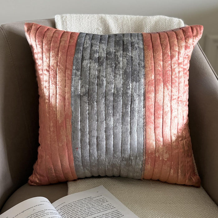 Peach Dusk Decorative Euro Sham
