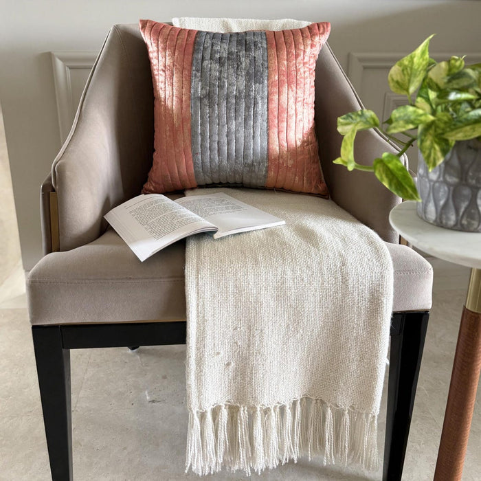 Peach Dusk Decorative Euro Sham