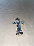 Penn. Dutch Sm. Hanging Cross - Shape 612 - Pattern Penn. Dutch (2187)