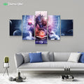 Perhaps The Dreams Are Of Soulmates by Cameron Gray 5-Piece Canvas