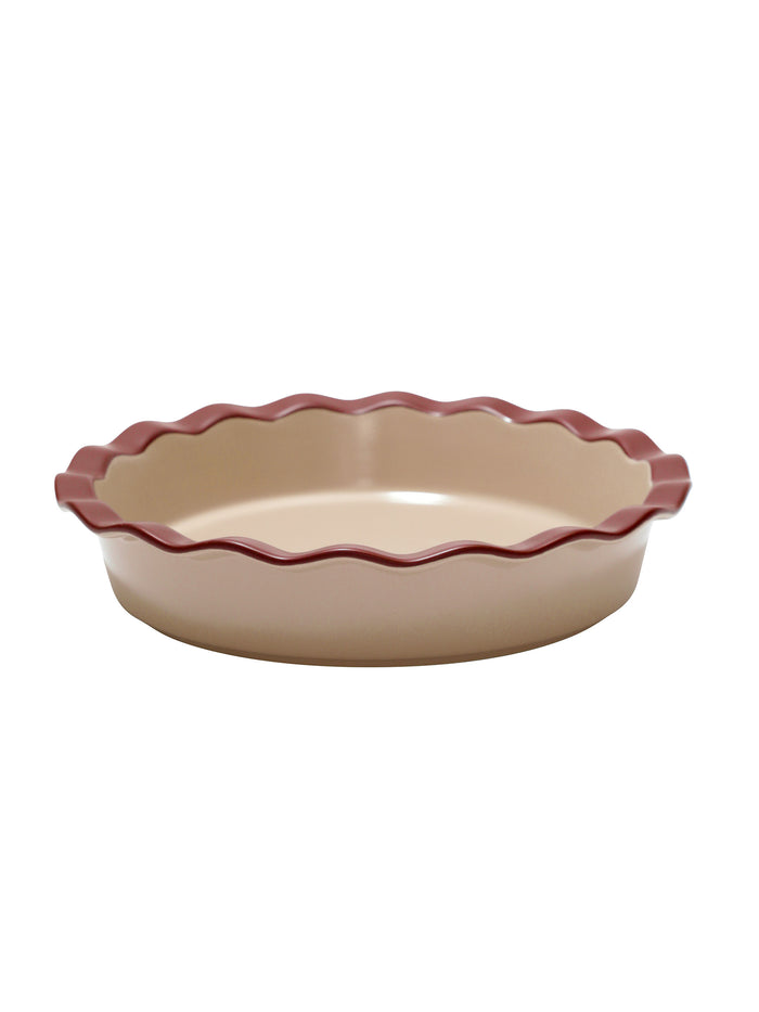 Pie Dish, Taupe, 9 Inch