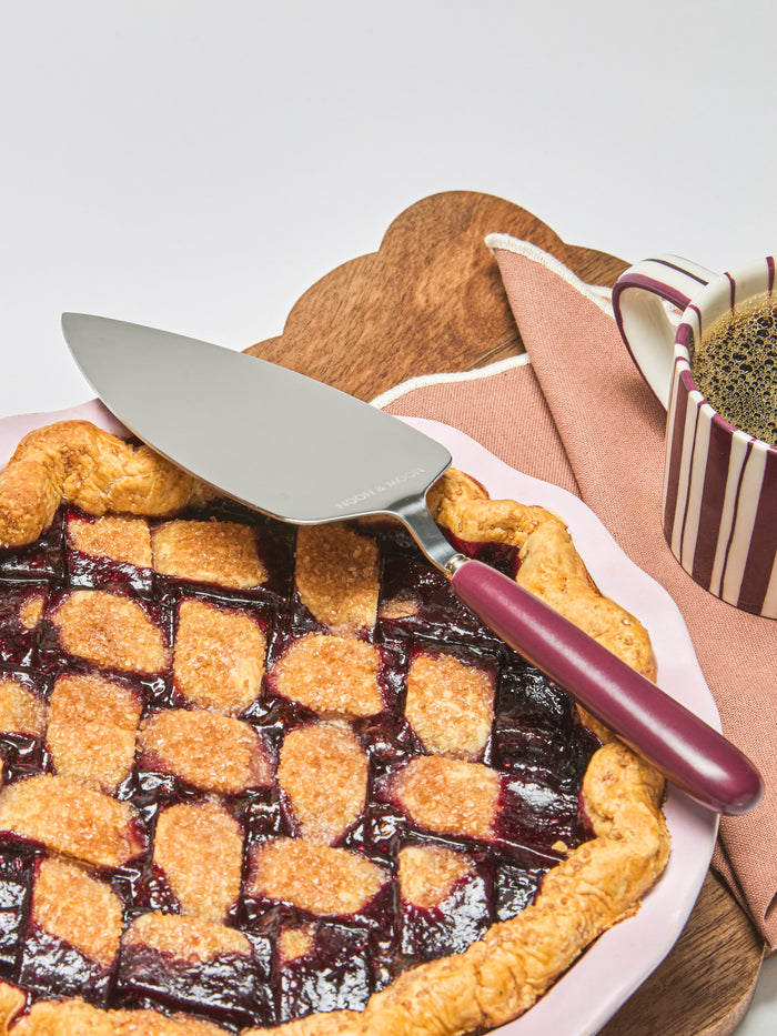 Pie Server, Cherry Lacquer