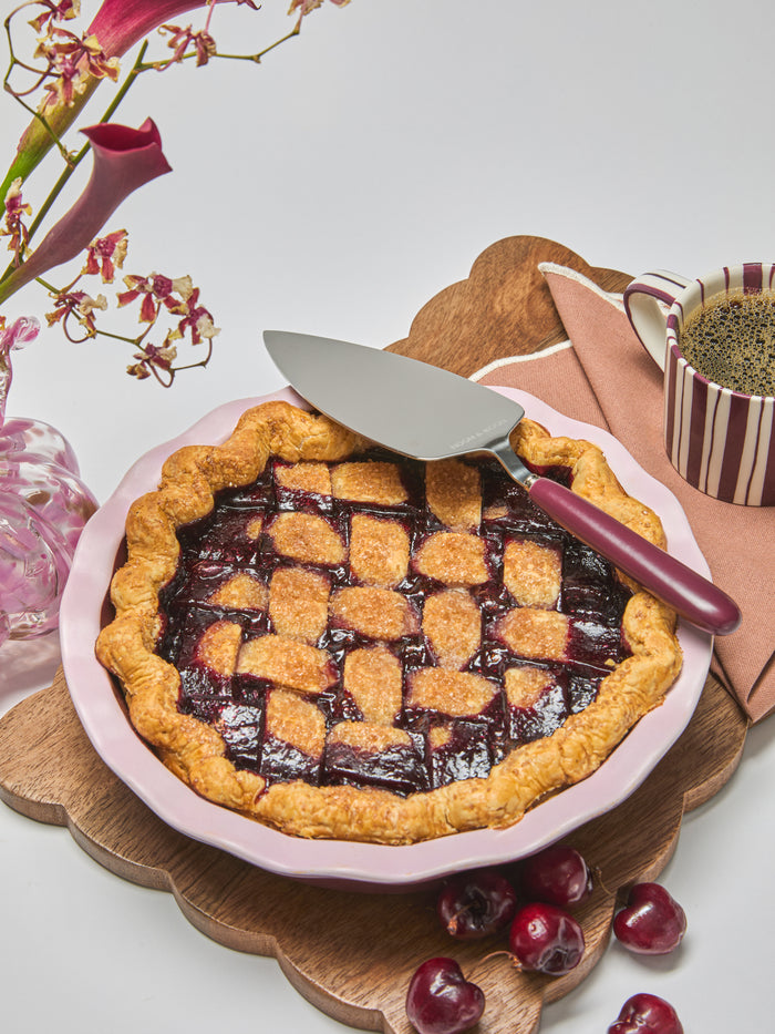Pie Server, Cherry Lacquer