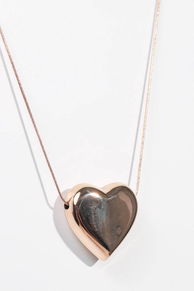 Puffy Heart Necklace