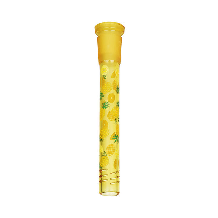 Pulsar Fruit Series Pineapple Express Glow Herb Pipe Duo | 10" | 14mm F